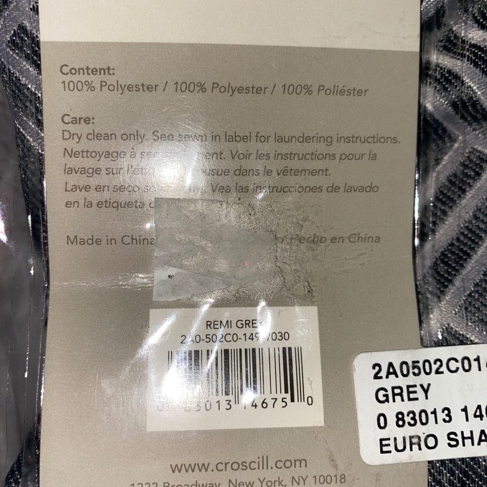 Croscill euro sham geometrical new - Picture 3 of 4